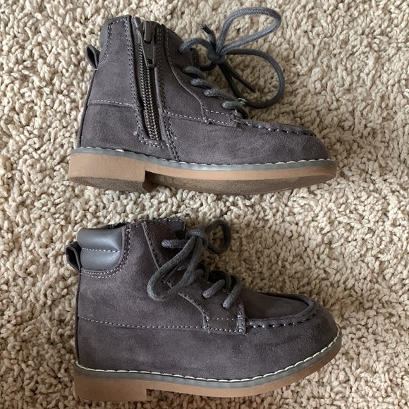 Old Nacy Size 6 Grey Boots - Picture 3 of 5